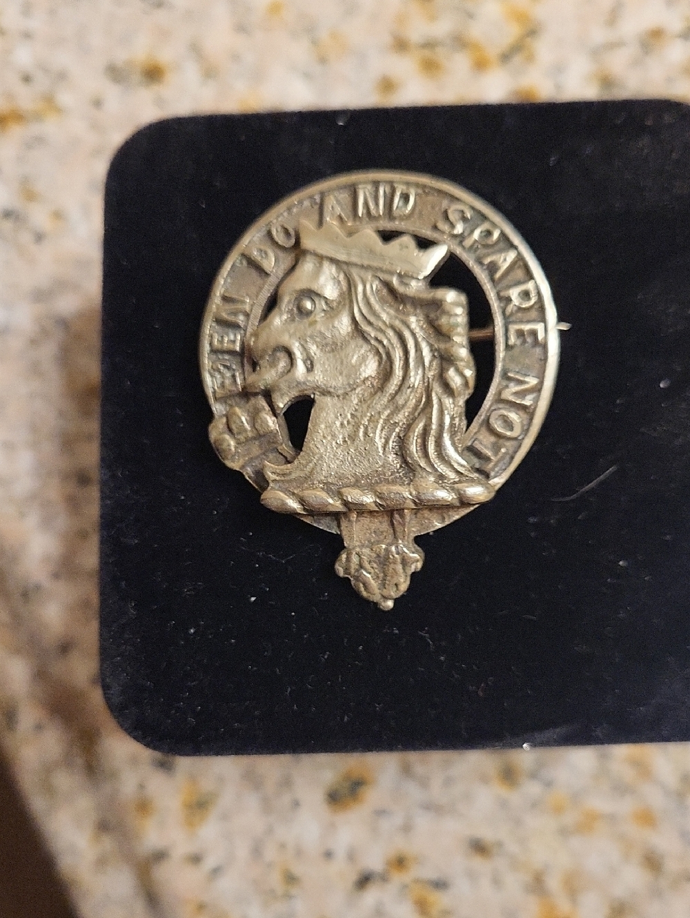 McGregor Sterling Silver Scottish Clan Crest Pin/Brooch Every Piece Is Custom